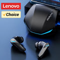 Choice Lenovo GM2 Pro Gaming Headset LED Digital Display Wireless Sport Earbuds HD Call Low Latency Headphones Waterproof