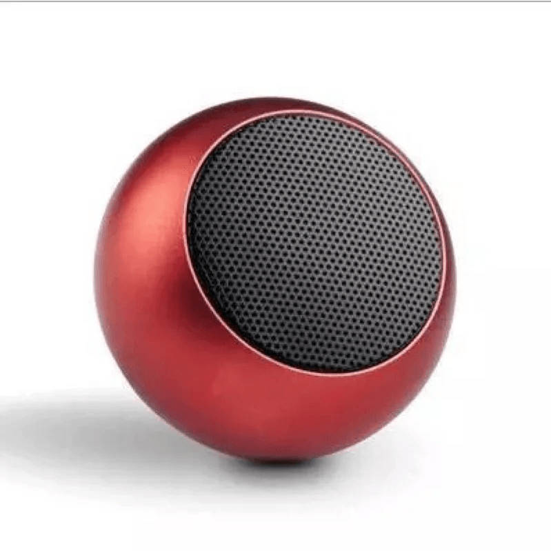 Mini Caixa de Som Metal Bess Portátil Som Alto Nítido Bluetooth