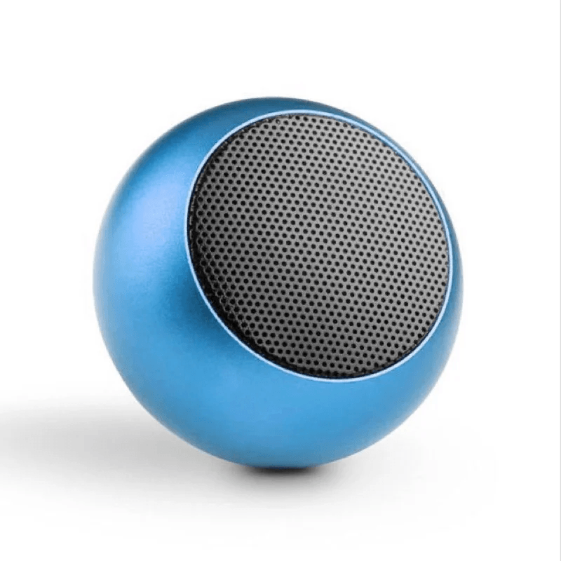 Mini Caixa de Som Metal Bess Portátil Som Alto Nítido Bluetooth