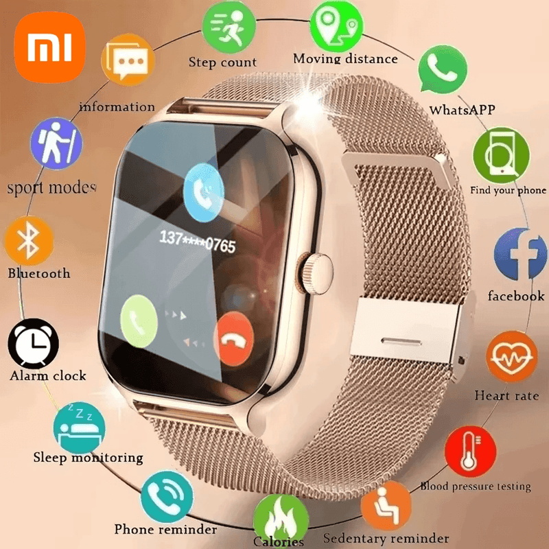 Xiaomi 2025 venda novo relógio inteligente para homens mulheres mais novo esporte smartwatch rostos bluetooth chamada esportes telefones de fitness android ios