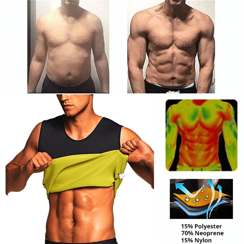 Emagrecimento Shaper do corpo dos homens modelagem colete cinto barriga homens reduzindo Shaperwear gordura queima perda peso cintura instrutor suor espartilho