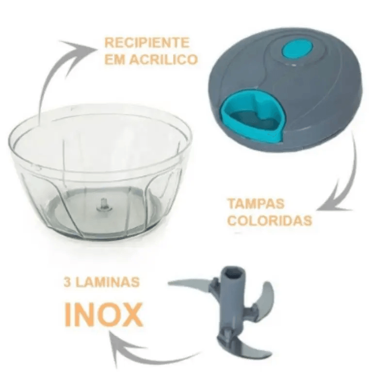 Mini Processador de Alimentos