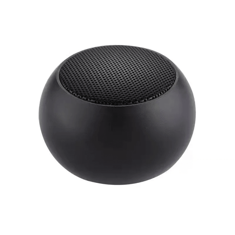 Mini Caixa de Som Metal Bess Portátil Som Alto Nítido Bluetooth